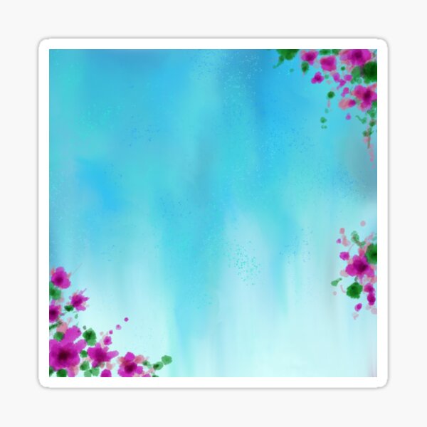 Bali Bougainvillea Sticker