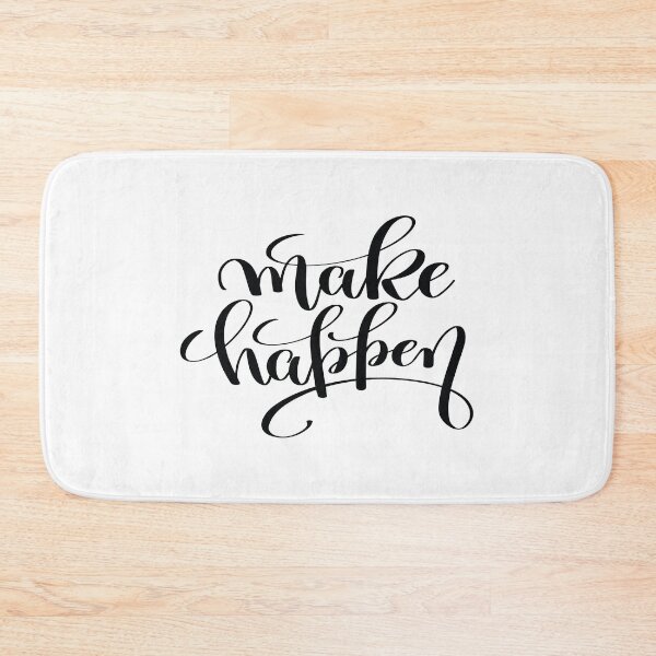 Item preview, Make Happen Inspirational and Motivational Quotes designed and sold by ProjectX23.