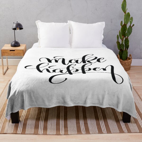 Item preview, Make Happen Inspirational and Motivational Quotes designed and sold by ProjectX23.