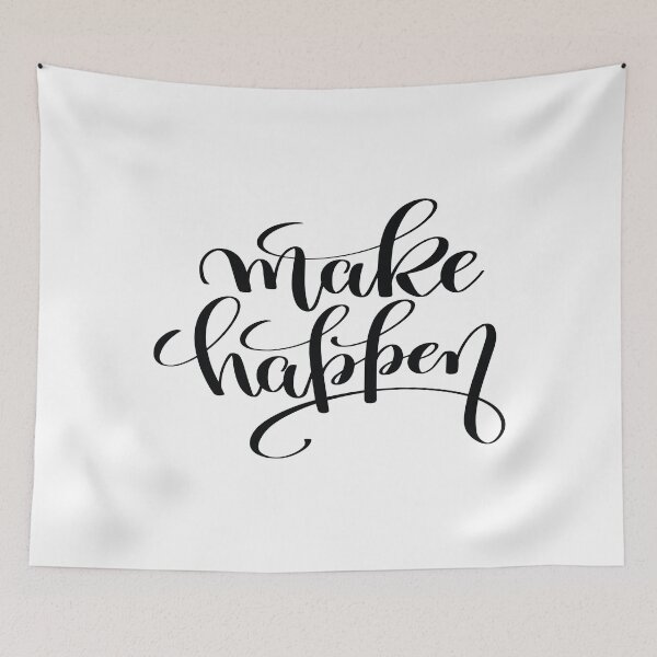Item preview, Make Happen Inspirational and Motivational Quotes designed and sold by ProjectX23.