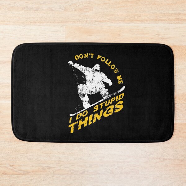 Item preview, Don't Follow Me I Do Stupid Things Ski Winter Skii designed and sold by MooonTees.