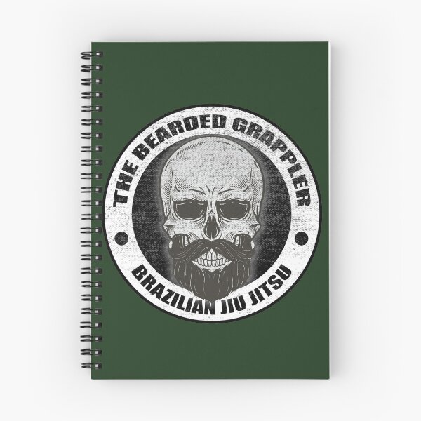Item preview, Funny Brazilian Jiu Jitsu Bjj The Bearded Grappler Distressed  designed and sold by rollcanics.