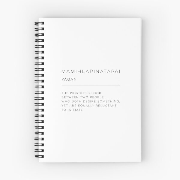 Item preview, Mamihlapinatapai Definition designed and sold by wisemagpie.