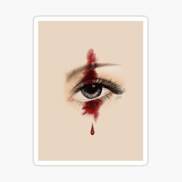 Tears from the Heart Sticker