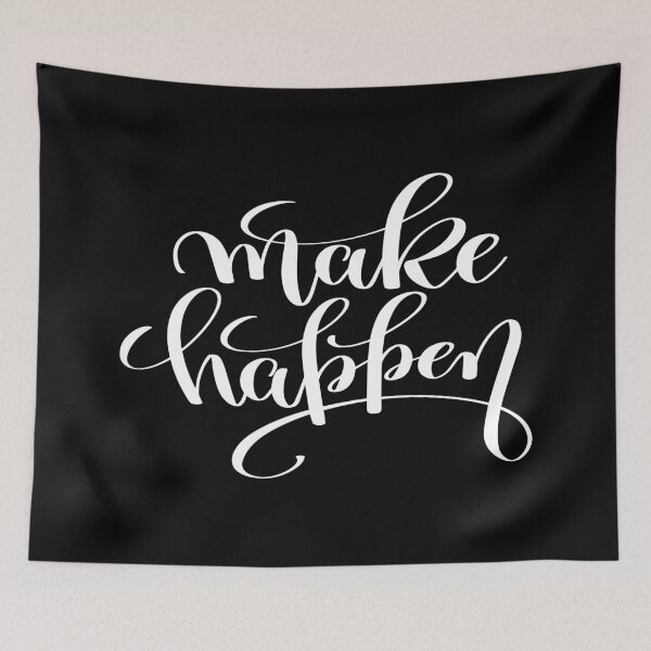 Item preview, Make Happen Inspirational and Motivational Quotes designed and sold by ProjectX23.