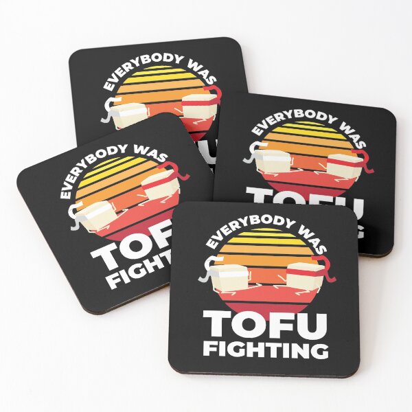 Item preview, Everbody Was TOFU Fighting Vegans Vegetarians Soy designed and sold by MooonTees.