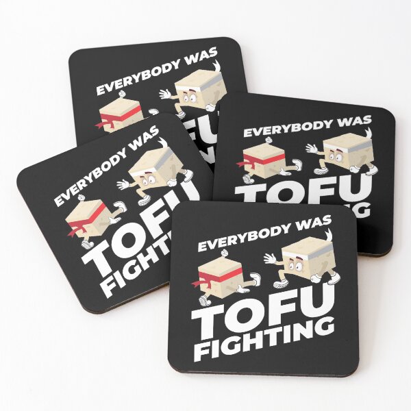 Item preview, Everbody Was TOFU Fighting Vegans Vegetarians Soy designed and sold by MooonTees.