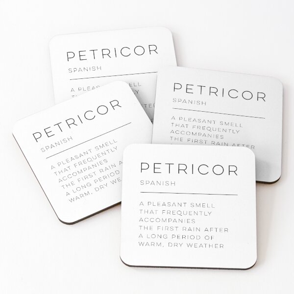 Item preview, Petricor Definition designed and sold by wisemagpie.