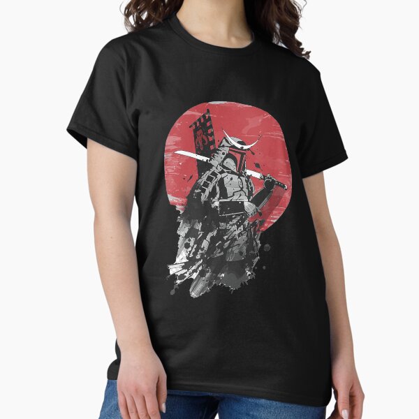 Vista previa del artículo con la obra «Samurai Mando», diseñado y vendido por Fawl3r.