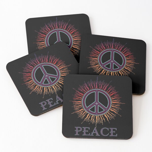 Item preview, Peace Sign Sunburst Anti War Activist designed and sold by CharJens.