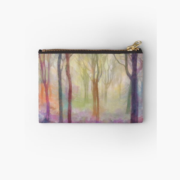 Item preview, Colorful woods painting designed and sold by chris-ellis-art.