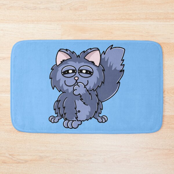 Item preview, Cute Blue Cat designed and sold by Yaad.