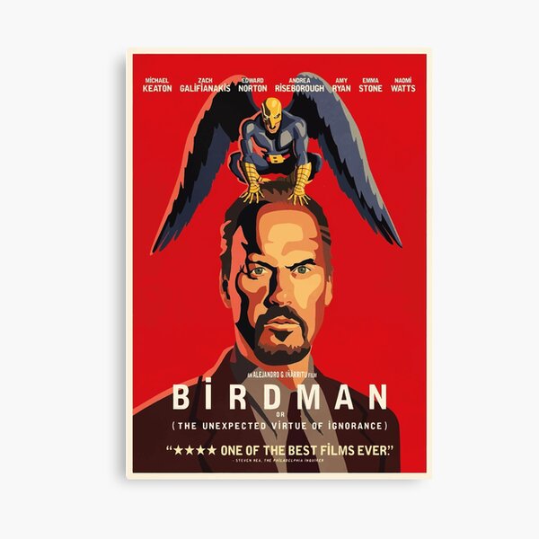 BirdMan Poster Canvas Print