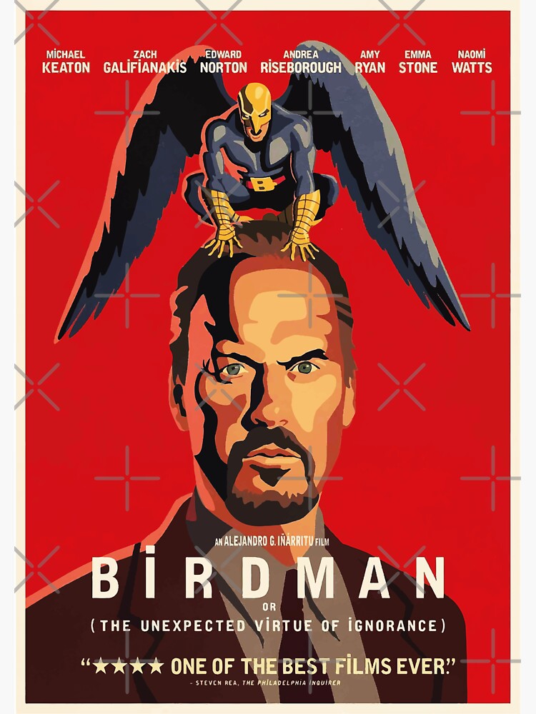 Кинонадзор. Бёрдмэн. Birdman poster. Birdman 2014 poster. Бёрдмэн Постер.