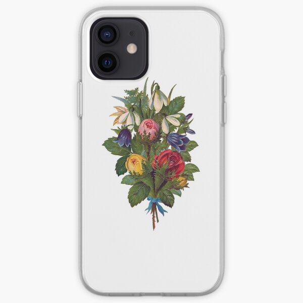 Shabby Chic Fowers iPhone Soft Case