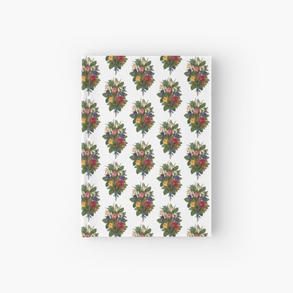 Shabby Chic Fowers Hardcover Journal