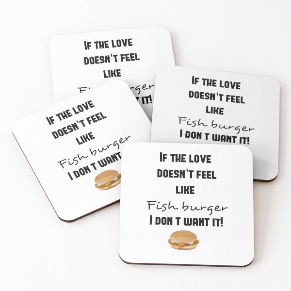 Item preview, Love Fish burger designed and sold by Momolasticot.