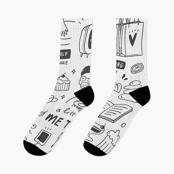 Item preview, sketchy doodle pattern print - hand drawn designed and sold by Rydersgraphics.