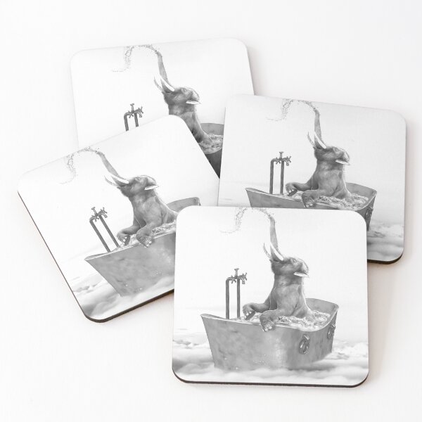 Item preview, BABY ELEPHANT BATH designed and sold by GloriaSanchez.