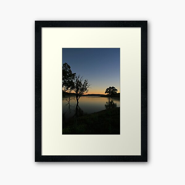 Wyaralong sunrise Framed Art Print
