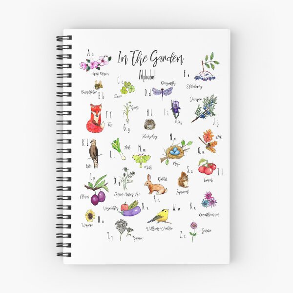Item preview, In the Garden Alphabet  designed and sold by Justine Lombardi.