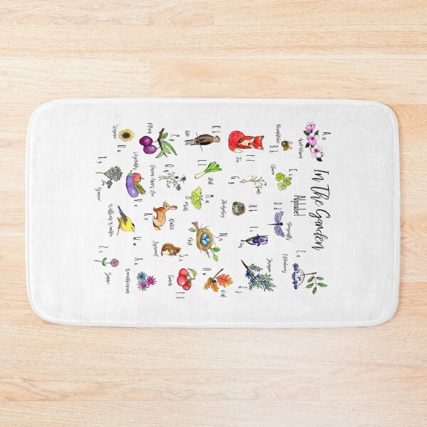 Item preview, In the Garden Alphabet  designed and sold by Justine Lombardi.