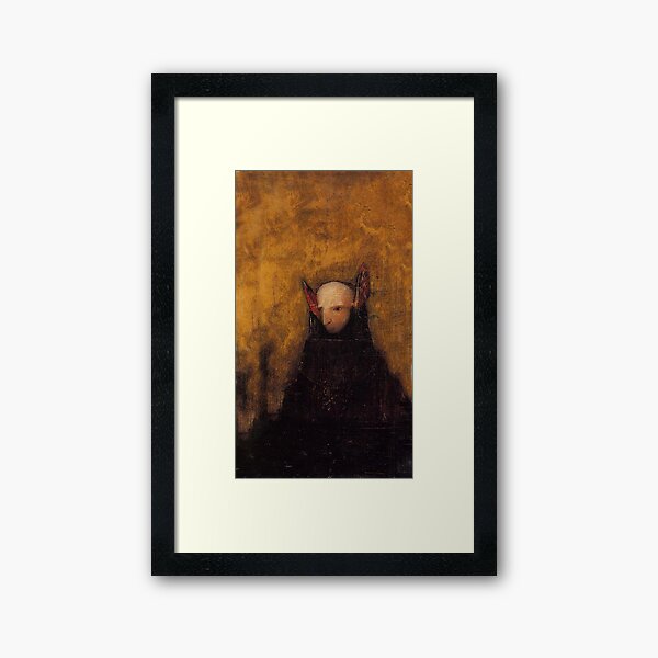 Item preview, The Monster - Odilon Redon Art  designed and sold by NewNomads.
