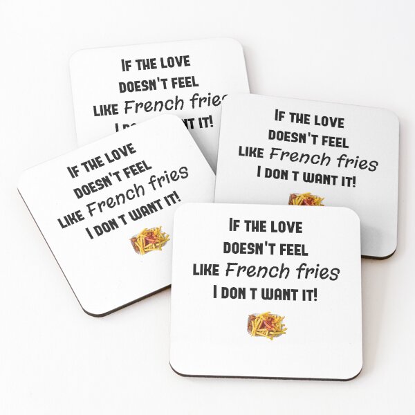 Aperçu de l'œuvre Love french fries créée et vendue par Momolasticot.
