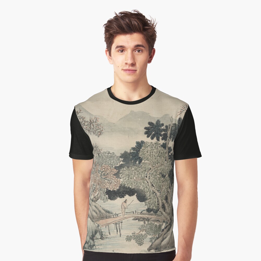 Vintage Japanese Landscape Painting