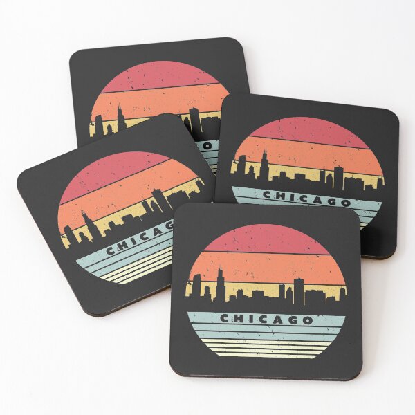 Item preview, Chicago Souvenir Design. Producto Skyline de EE. UU. De estilo retro designed and sold by PackAPunch.