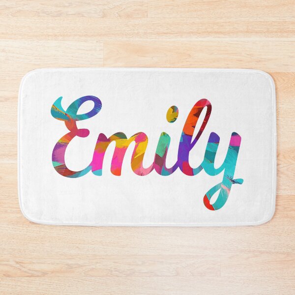 Item preview, Emily abstract painting girl's name designed and sold by ComicKitsch.
