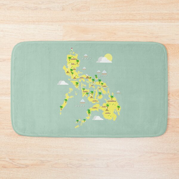 Item preview, Map of the Philippines Art designed and sold by kikooart27.