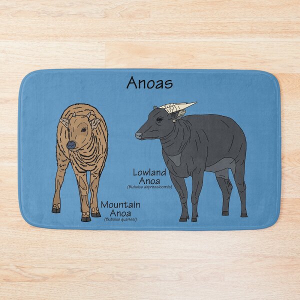 Item preview, Anoas (with Scientific Names) designed and sold by GraceT26.