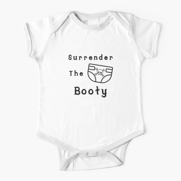 Nautical Pirates Funny Pirate Baby Bodysuit For Arr Change Me Booty Dirty Diaper Day of the Dead