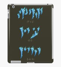 FUS RO DAH! iPad Case/Skin
