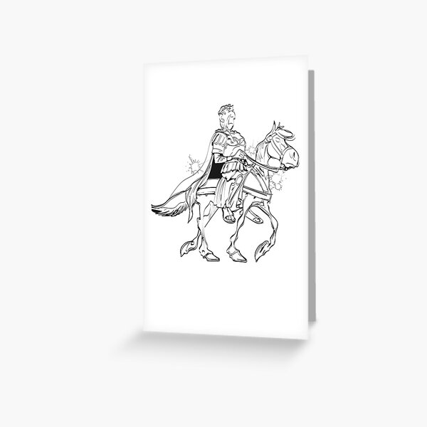César dans astérix et obélix Carte de vœux