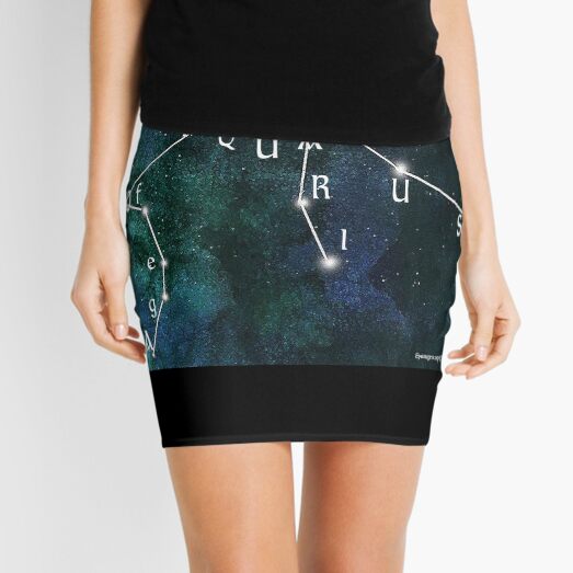 Age of Aquarius Mini Skirt