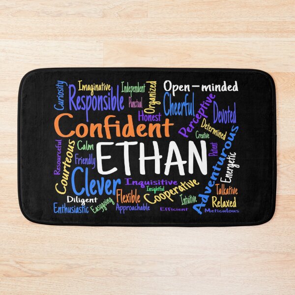 Item preview, Positive Word cloud design for Ethan designed and sold by Salkian.