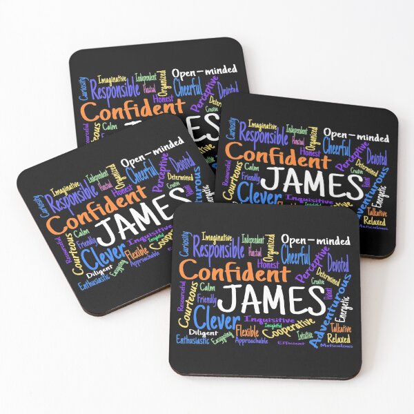 Item preview, Positive Word cloud design for James designed and sold by Salkian.