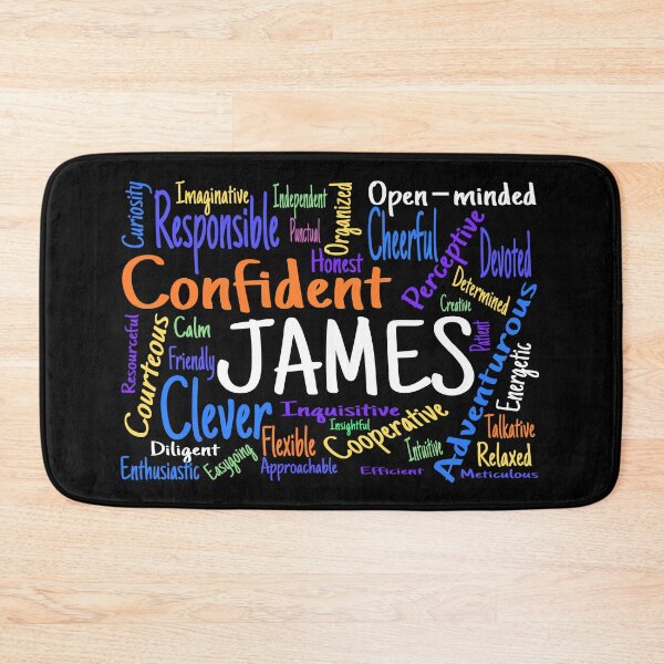 Item preview, Positive Word cloud design for James designed and sold by Salkian.