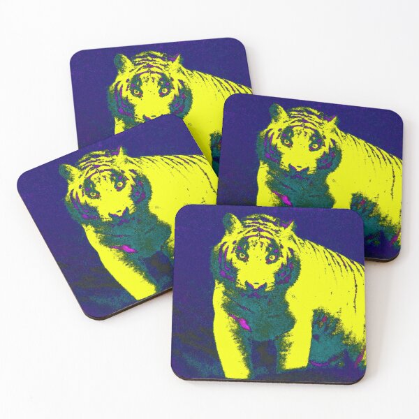 Item preview, Siberian Tiger Stare | Pop Art Design designed and sold by Dator-Abstracts.