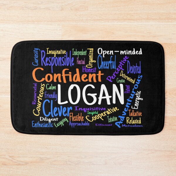 Item preview, Positive Word cloud design for Logan designed and sold by Salkian.