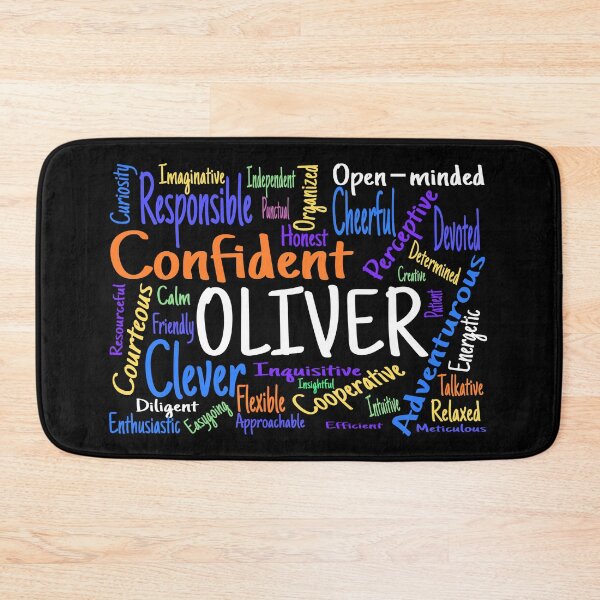 Item preview, Positive Word cloud design for Oliver designed and sold by Salkian.