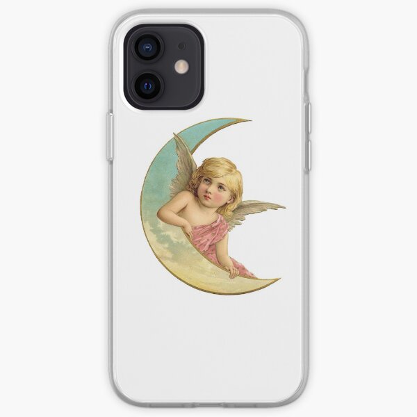 Angel on the Moon iPhone Soft Case
