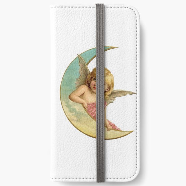 Angel on the Moon iPhone Wallet