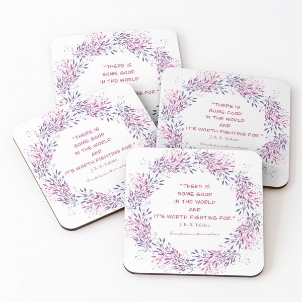 Item preview, Tolkien quote sticker, mug, waterbottle, acrylic blocks and c designed and sold by ruthkenneth.