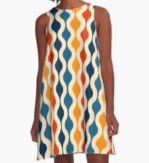 Groovy 70's pattern A-Line Dress