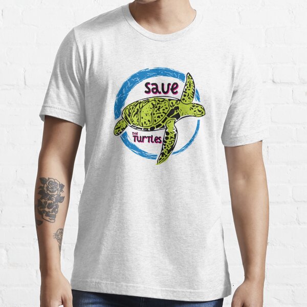 T-shirt Design - Save the Turtles Graphic by cithu09 · Creative