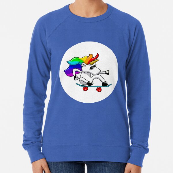 Unicorn Skate Lightweight Sweatshirt