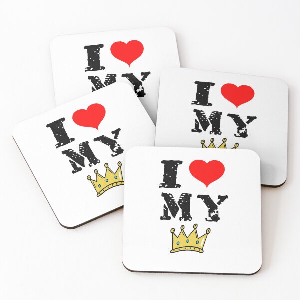 Item preview, i love my queen designed and sold by MOUZAT.